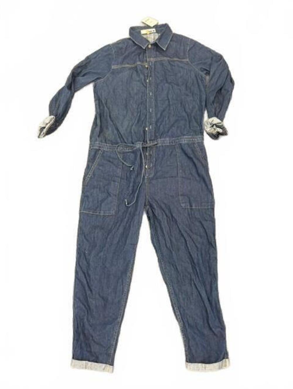 NWT New Topshop Moto Denim Pant Jumper size 12
